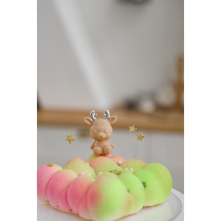MOLD "Olenenok", silicone, 6 × 3 × 6 cm-9