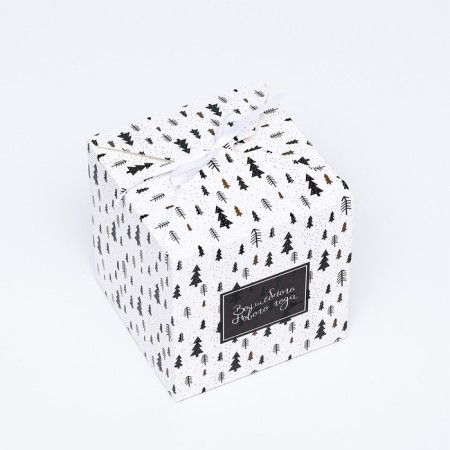 Folding box "Magic New Year" 14 x 14 x 14 cm-2