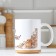 Sublimation mug "From March 8! Treasure", with application