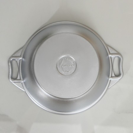Cauldron, 3 l, scrap cover, alloy handles, silver color-4