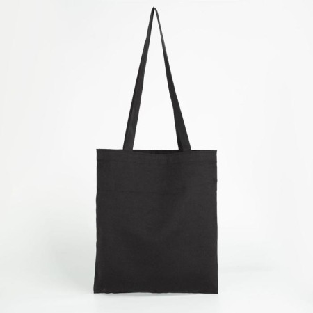 A chopper bag without a zipper, without lining, black color-1