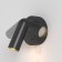Bra Technical C038WL-L3B3K, LED, 3W, 8.5x6.3x7 cm, 200lm, black color