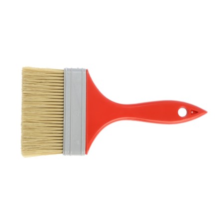 Brush flat promo, artificial bristles, plastic handle, 4 ", 100 mm-3