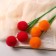 Artificial flower "ball" D-6 cm H-52 cm, mix