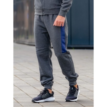 Sports costume men's ise, size 46, blue color, gray color-4