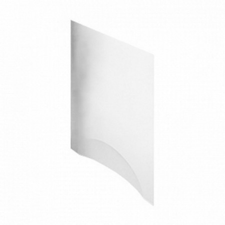 Bath screen Vannesa 2-31-0-1-0-224 "Agatha", mount, left