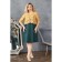 Women's dress, size 60, green color