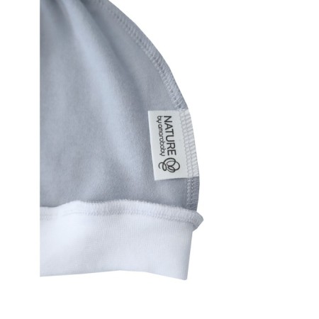 Lightning diaper with a hat with a hat Nature Essence, height 68-74 cm, color gray color-9