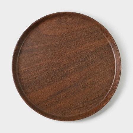 Nastel dish, d = 20.5 cm, brown color