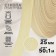 Ratele sling, 25 mm, 50 ± 1 m, density 10.2 g/m, beige color No. 22
