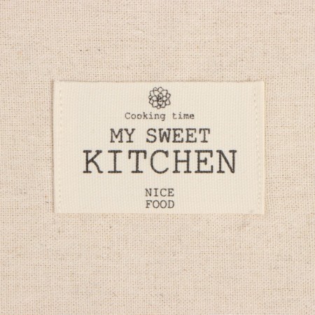 Bag Textile Ethel ECO, col. Milk, 27x34 cm, 70% HL, 30% linen, 190 g/m2-2