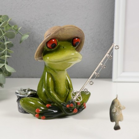 Souvenir Polystone Lak "Frying-Rybachok" 15.5x11.8x13.8 cm