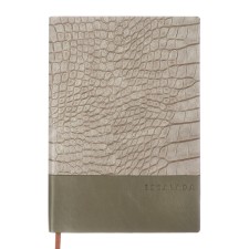 Diary Nedtir A5 160l Escalada, soft region, leather claim, tis f, lies, kr bl 70g/m2, green