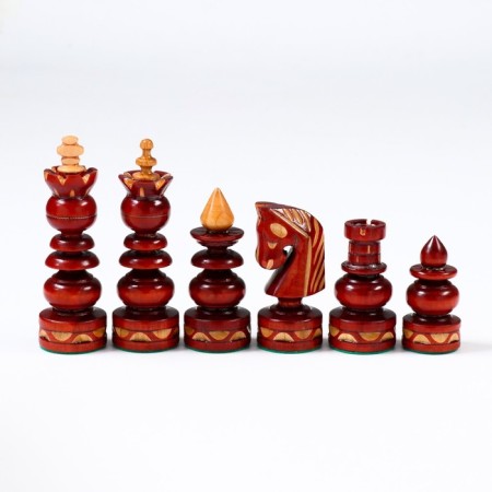 Chess Polish wooden large Madon "Byzantine", 58.5 x 58.5 cm, King H-14 cm-4