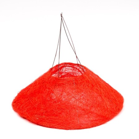 Floristic red frame 30 cm-2