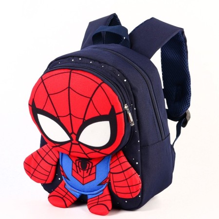 Children's backpack, textiles, 22 cm x 13 cm x 28 cm "Spider-Men", Spider-Man-3