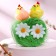 Set for decor Easter "Chickens" 2 × 11 × 11 cm