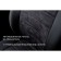 Auto-Chelecs Rival String (back. Back 40.60), Lada Vesta, Vesta Cross sedan, station wagon (without rear armrest), alcantara, eco-leather, SC.6002.3