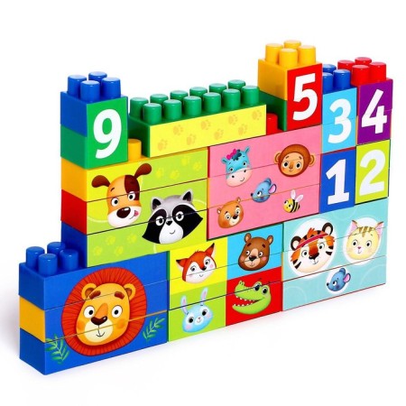 Designer "Animals and numbers"-2