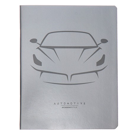 A notebook of 96 sheets in the car "Auto Contour", the cover coated cardboard, mix-3