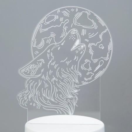 Lumber "Wolf" LED white 12x9.5x16 cm Risalux-5