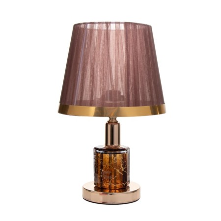 Justine table lamp 1x60W E27 chocolate-gold 21.5x21.5x34 cm Risalux-6