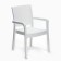 Gardener chair "Matsesta", 57.5 x 58 x 86.5 cm, white