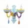 Sconces st. SL672.781.02. Ornato. 2x40 watts, E14, 35x32 cm, colorful color