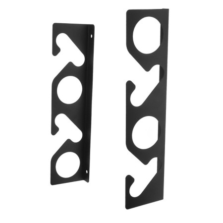 Holder for safe storage of fishing rods, wall-flowing, black-13