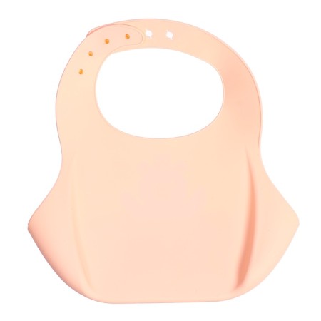 Badion for feeding "Mishutka", silicone, with pocket, beige-2