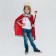 Carnival set “Important King”: cloak, Velcro crown, rod