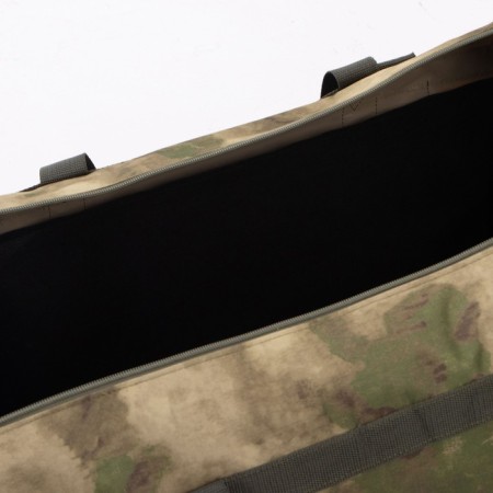 Road bag on lightning, 3 external pockets, a long belt, camouflage color/hack-2