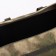 Road bag on lightning, 3 external pockets, a long belt, camouflage color/hack