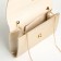 Female bag on a magnet, gold color