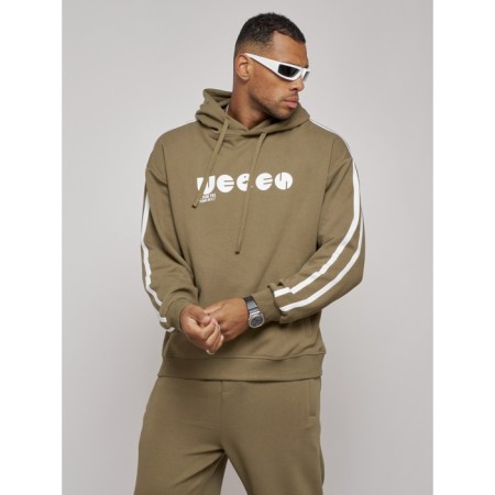 Male tracksuit, size 50, khaki color-20