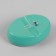 Magnetic needle, 9.3 × 6.5 cm, turquoise color