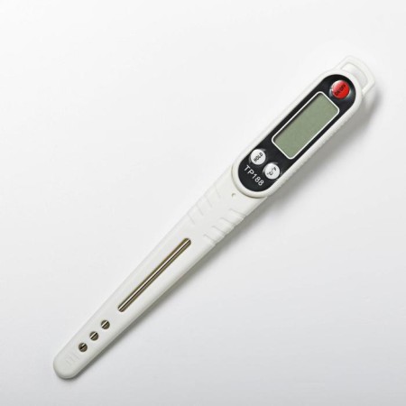 Thermometer (thermal canopy) electronic on batteries, in the case