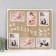 Photo frame LHDF "Love Birds" 46x51 in 6 photos 10x15 cm, col. oak/white (plastic screen)
