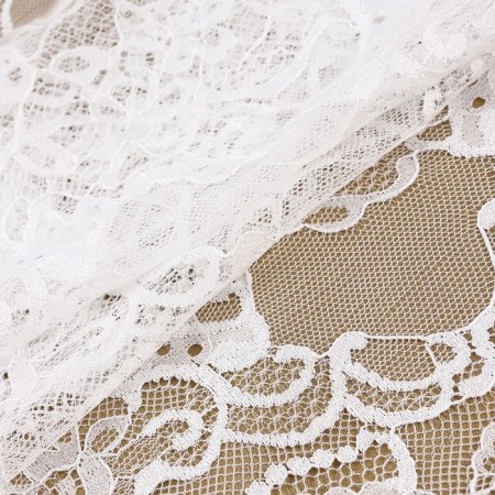 Lace cilia, 210 mm × 3 ± 0.5 m, white color-1