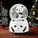 Souvenir Polystone Water Ball Music "Panda" spins 15x10x10 cm