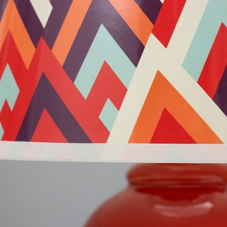 Table lamp "Abstraction" E14 15W Red Risalux-3