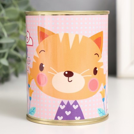 Pigging bank Metal "Kitten"