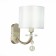 Sconces st. SL1757.101.01. Katena. 1x40 W, E14, 16x27 cm, Nickel color
