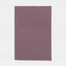 Cover for passport, pink color