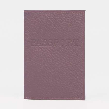 Cover for passport, pink color