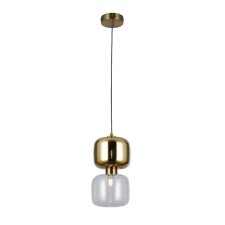 Suspended Gerhort G51099/1Cop GD+CL, 1x20W, G9, 120x13x13 cm, bronze color