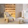 Ice table lamp, size 19.5x50x21.5 cm, 80W 2xe14 IP 20