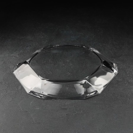 Black glass plate Reflection, D = 32 cm-2