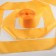 Satin tape, 100 mm × 100 ± 5 m, yellow color