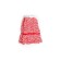 Kentucy mop Nazadka, rope microfiber, red/white color, 200 g